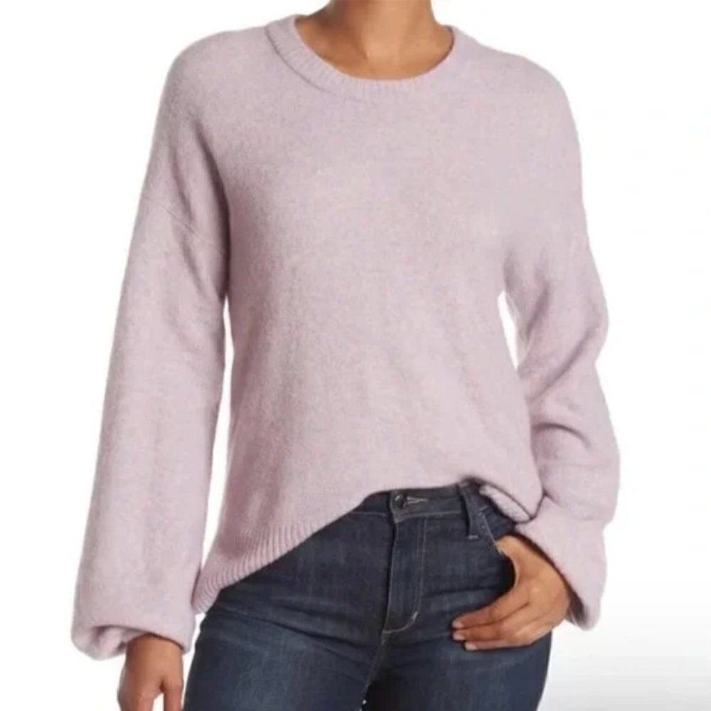 Madewell‎ Payton Pullover Coziest Yarn Lilac Sweater S